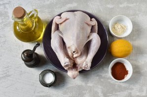 Запечённая курица