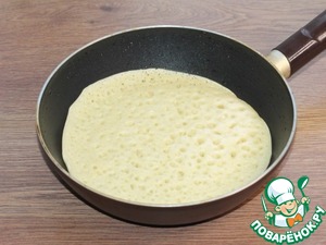 Блинный пирог с тунцом Блинный пирог с тунцом