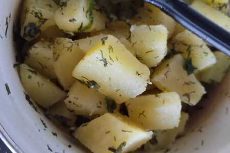 Запеченная курица с картофелем