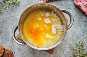 Суп из брынзы Суп из брынзы