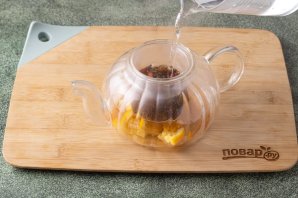 Черный чай с ягодами годжи Черный чай с ягодами годжи