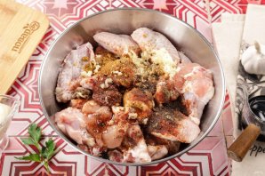 Крылышки в аэрогриле Крылышки в аэрогриле