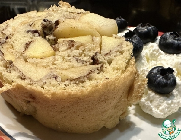 Яблочный рулет Яблочный рулет