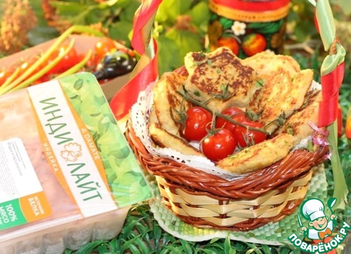 Индидраники — нежные драники с фаршем индейки Индидраники — нежные драники с фаршем индейки