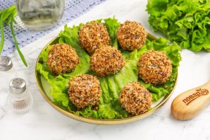 Шарики из печени трески с творогом Шарики из печени трески с творогом