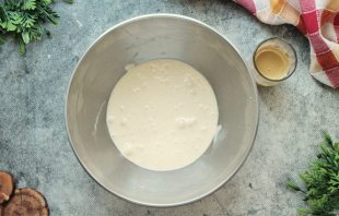 Кофейно-творожный торт