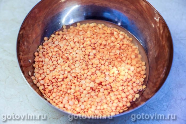 Блины из красной чечевицы (без яиц)