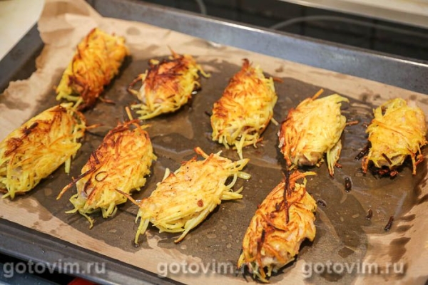 Куриные крылышки в картофельной панировке Куриные крылышки в картофельной панировке