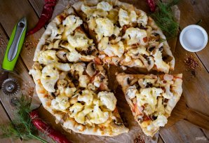 Пицца с цветной капустой Пицца с цветной капустой