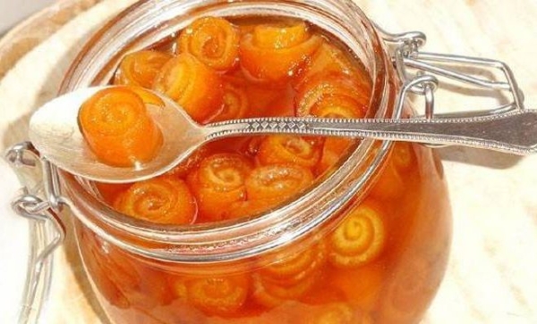 Варенье из цедры апельсинов с лимонным соком Варенье из цедры апельсинов с лимонным соком