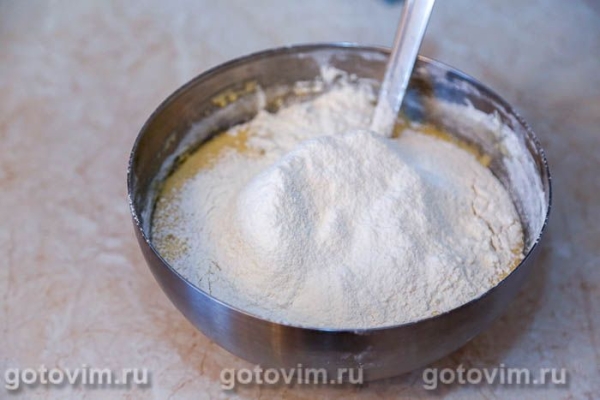 Заварной медовик с заварным кремом