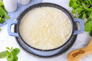 Сыр из козьего молока с яйцом Сыр из козьего молока с яйцом