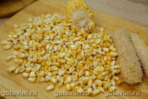 Мексиканский суп с кукурузой и горохом в мультиварке
