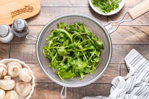 Брускетта с грибами Брускетта с грибами