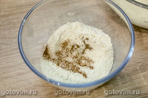 Медовый бисквит в микроволновке