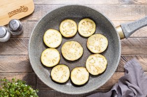 Слоеный баклажан