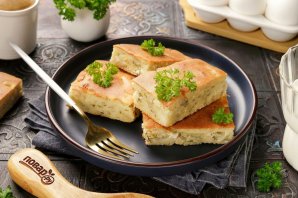 Быстрый капустный пирог