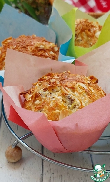 Закусочные маффины с фаршем и кукурузой Закусочные маффины с фаршем и кукурузой