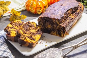 Тыквенный кекс мраморный Тыквенный кекс мраморный