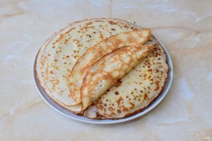 Блины с лососем Блины с лососем