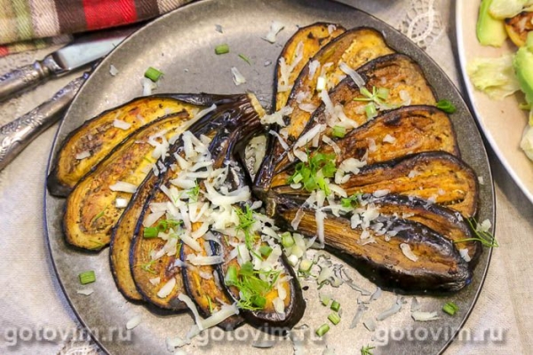 Баклажаны, запеченные по-средиземноморски Баклажаны, запеченные по-средиземноморски