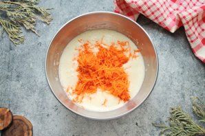 Морковно-гречневый кекс