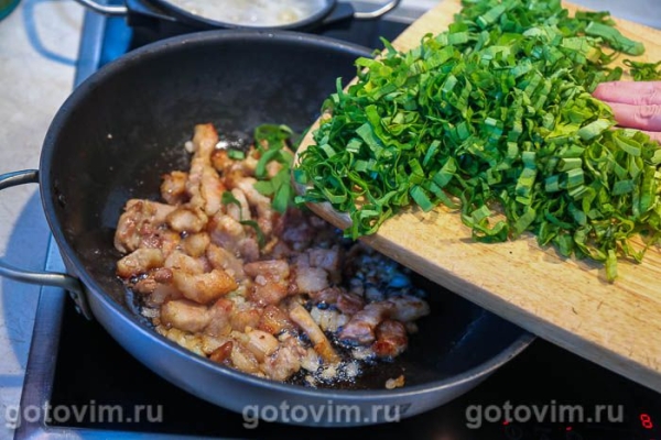 Свинина с черемшой Свинина с черемшой