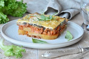 Греческая мусака Греческая мусака