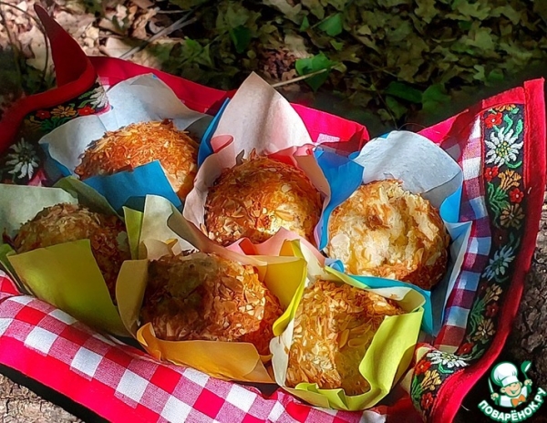 Закусочные маффины с фаршем и кукурузой Закусочные маффины с фаршем и кукурузой