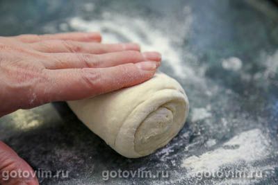 Корзиночки из слоеного теста с заварным кремом Корзиночки из слоеного теста с заварным кремом