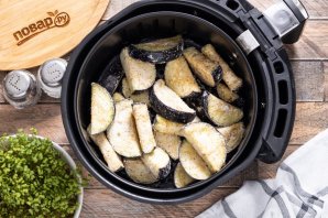 Баклажаны в аэрогриле Баклажаны в аэрогриле