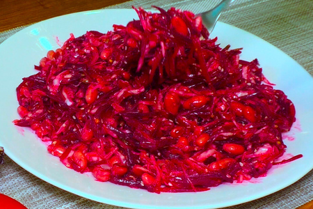 Салат из свеклы