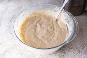 Пышные дрожжевые оладьи Пышные дрожжевые оладьи