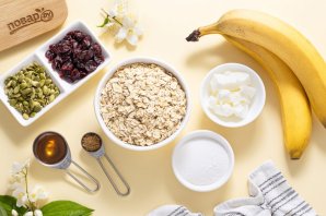 Овсяное печенье с бананом