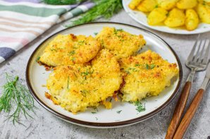 Судак запеченный