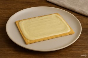 Торт "Наполеон" из слоёного теста Торт "Наполеон" из слоёного теста