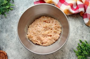 Запеканка с куриным фаршем Запеканка с куриным фаршем