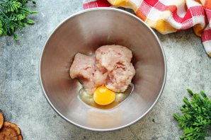 Запеканка с куриным фаршем Запеканка с куриным фаршем