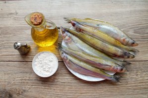 Корюшка жареная Корюшка жареная