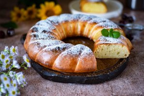 Манник из сметаны и творога Манник из сметаны и творога