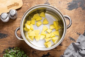 Постный борщ с грибами