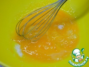 Ванильные блины с шоколадной начинкой