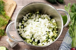 Окрошка с горчицей Окрошка с горчицей