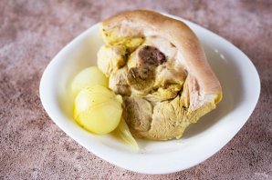 Гороховая каша с мясом