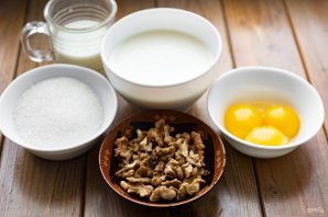 Мороженое с грецким орехом Мороженое с грецким орехом