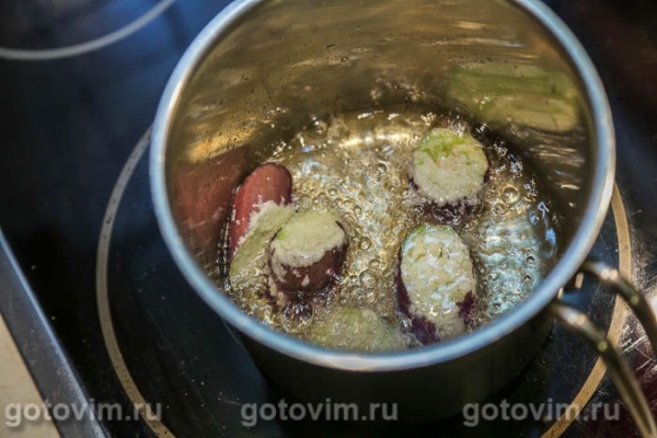 Салат с хрустящими баклажанами Салат с хрустящими баклажанами