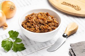 Вегетарианский паштет из лука Вегетарианский паштет из лука