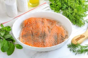 Малосольная красная рыба Малосольная красная рыба
