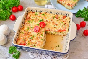 Запеканка из фарша индейки Запеканка из фарша индейки