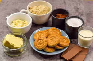 Шоколадный торт с печеньем и орехами без выпечки Шоколадный торт с печеньем и орехами без выпечки